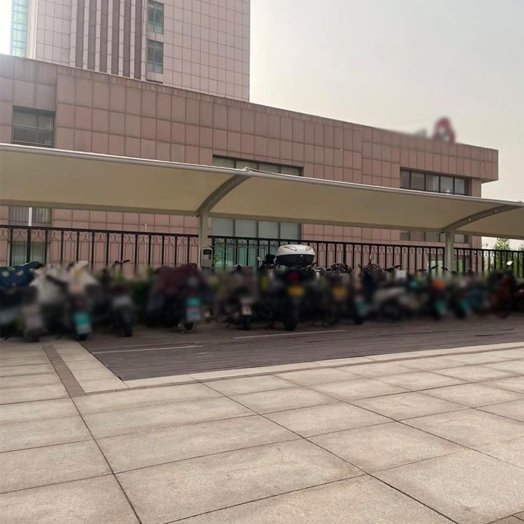 花都区膜结构电动车棚