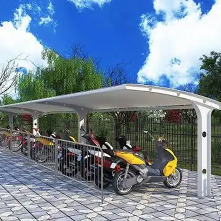 花都区膜结构电动车棚